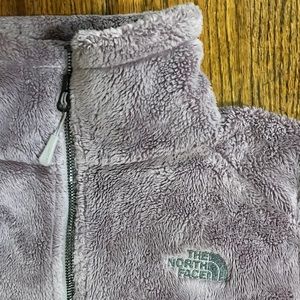 North Face Osito Fleece Jacket, Light Purple